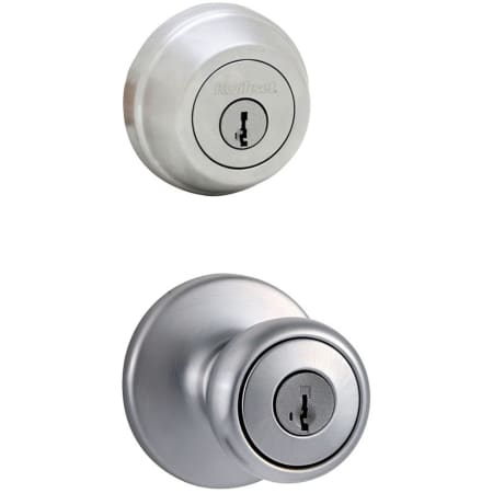 A large image of the Kwikset 400T-780-S Satin Chrome