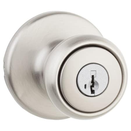 A large image of the Kwikset 400T-S Satin Nickel