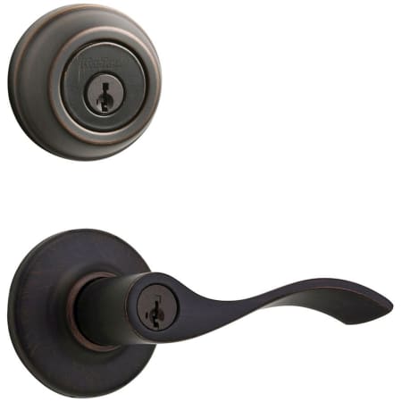 A large image of the Kwikset 405BL-780-S Venetian Bronze