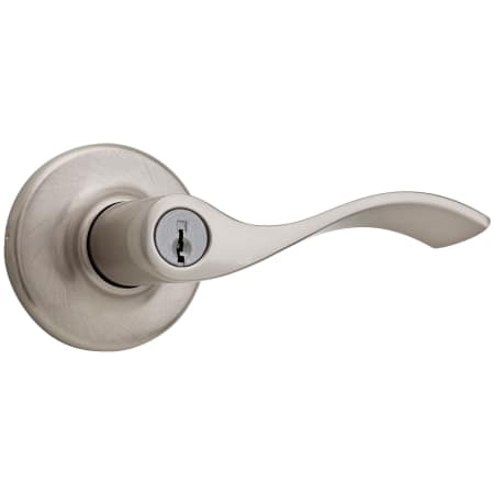 A large image of the Kwikset 405BL Satin Nickel