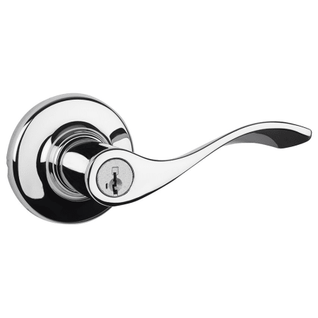 A large image of the Kwikset 405BL-S Polished Chrome