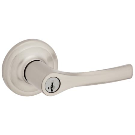 A large image of the Kwikset 405HYL-S Satin Nickel