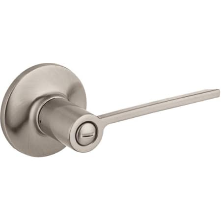 A large image of the Kwikset 408PLL Satin Nickel