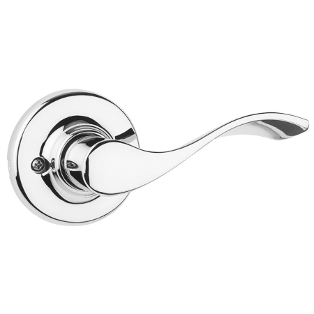 A large image of the Kwikset 488BL-RH Polished Chrome