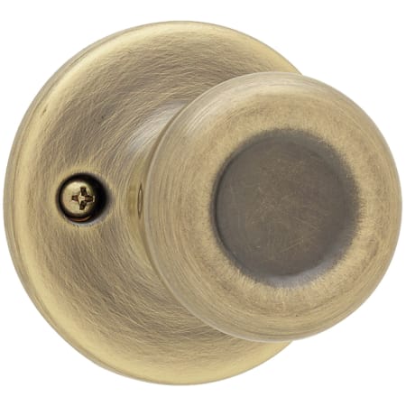 A large image of the Kwikset 488T Antique Brass