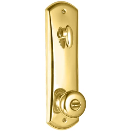 A large image of the Kwikset 506H Lifetime Polished Brass