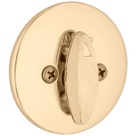 A large image of the Kwikset 660 Polished Brass