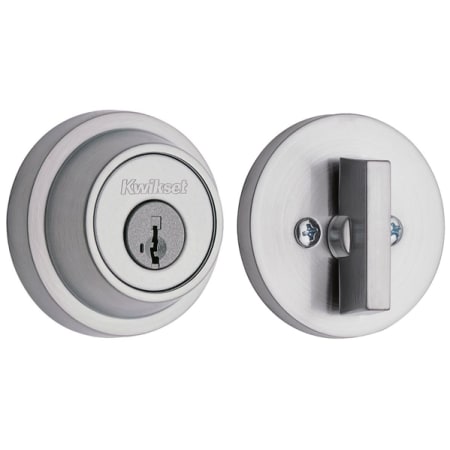 A large image of the Kwikset 660CRR-S Satin Chrome