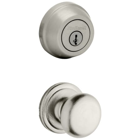 A large image of the Kwikset 720H-780-S Satin Nickel