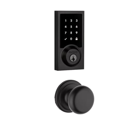 A large image of the Kwikset 720H-916CNTZW-S Matte Black