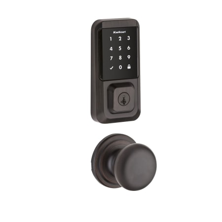 A large image of the Kwikset 720H-939WIFITSCR-S Venetian Bronze