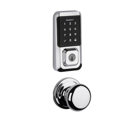 A large image of the Kwikset 720H-939WIFITSCR-S Polished Chrome