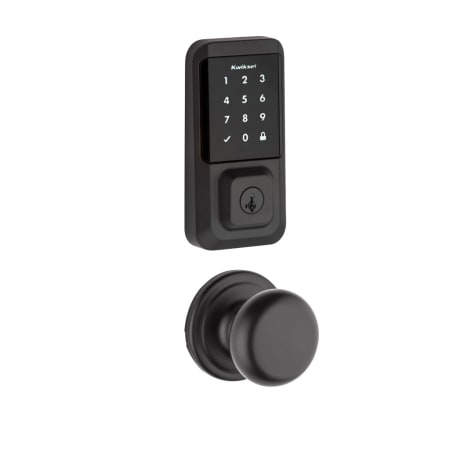 A large image of the Kwikset 720H-939WIFITSCR-S Matte Black
