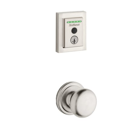 A large image of the Kwikset 720H-959CNTFPRT-S Satin Nickel