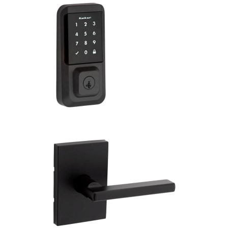 A large image of the Kwikset 720HFLRCT-939WIFITSCR-S Matte Black