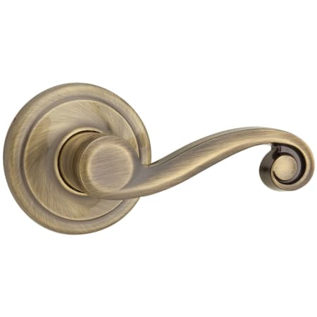 A large image of the Kwikset 720LL Antique Brass