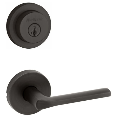 A large image of the Kwikset 720LSLRDT-158RDT-S Venetian Bronze