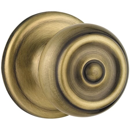 A large image of the Kwikset 720PE Antique Brass