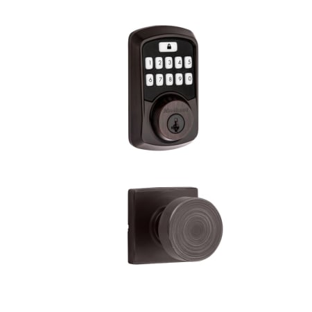 A large image of the Kwikset 720PSKSQT-942BLE-S Venetian Bronze