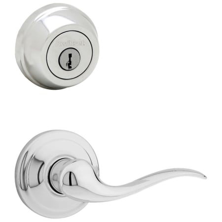A large image of the Kwikset 720TNL-780-S Polished Chrome
