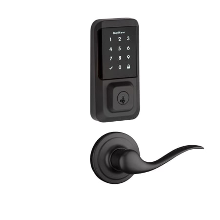 A large image of the Kwikset 720TNL-939WIFITSCR-S Matte Black