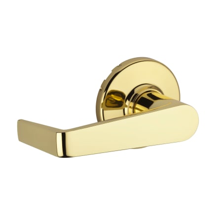 A large image of the Kwikset 721KNL Polished Brass