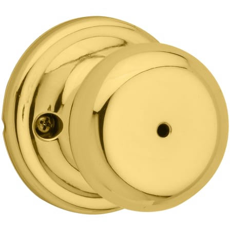 A large image of the Kwikset 730J Polished Brass