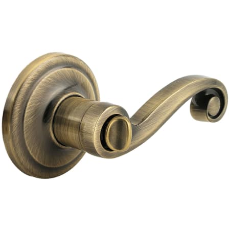 A large image of the Kwikset 730LL Antique Brass
