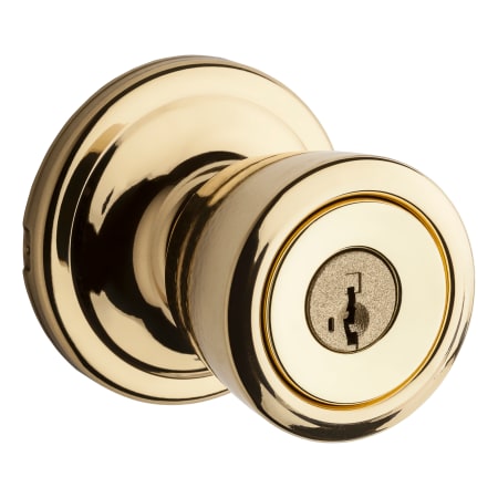 A large image of the Kwikset 740A-S Polished Brass