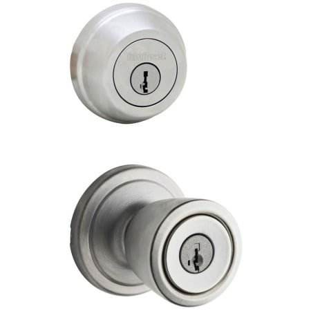 A large image of the Kwikset 740A-780-S Satin Chrome