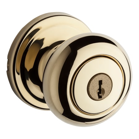 A large image of the Kwikset 740H Polished Brass