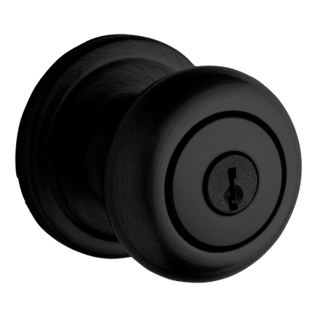 A large image of the Kwikset 740H Iron Black