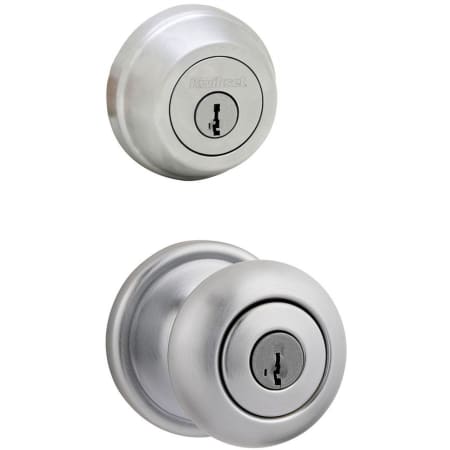 A large image of the Kwikset 740H-780-S Satin Chrome