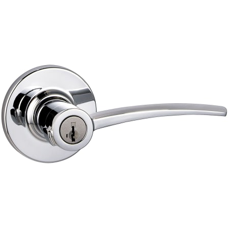 A large image of the Kwikset 740KTL-S Polished Chrome