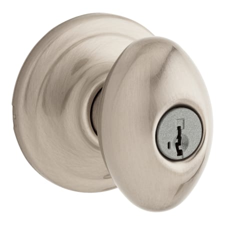A large image of the Kwikset 740L-S Satin Nickel