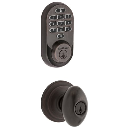 A large image of the Kwikset 740L-938WIFIKYPD-S Venetian Bronze