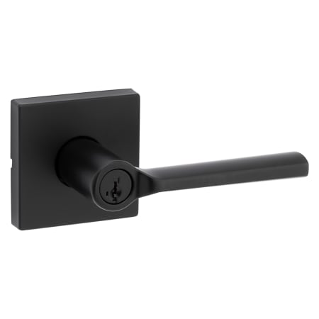 A large image of the Kwikset 740LSLSQT-S Matte Black