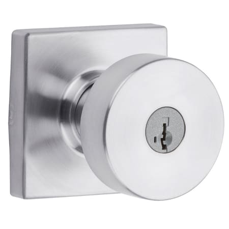 A large image of the Kwikset 740PSKSQT-S Satin Chrome