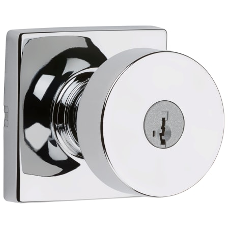 A large image of the Kwikset 740PSKSQT-S Polished Chrome
