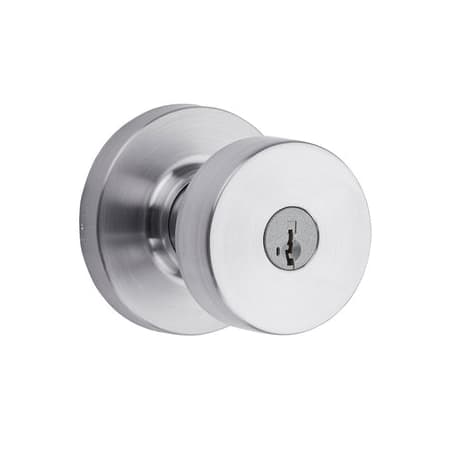 A large image of the Kwikset 740PSKRDT-S Satin Chrome