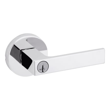 A large image of the Kwikset 740SALRDT Bright Chrome