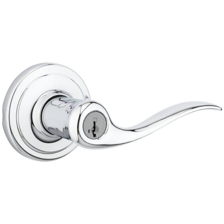 A large image of the Kwikset 740TNL-S Polished Chrome