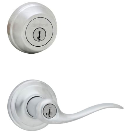 A large image of the Kwikset 740TNL-780-S Satin Chrome