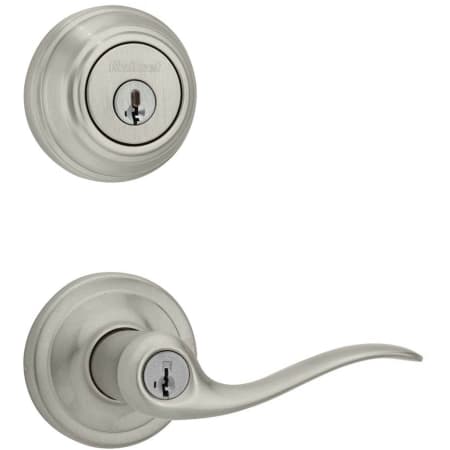 A large image of the Kwikset 740TNL-980-S Satin Nickel