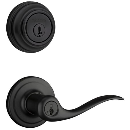 A large image of the Kwikset 740TNL-980-S Matte Black