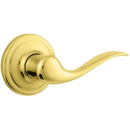 A large image of the Kwikset 740TNL-S Lifetime Polished Brass