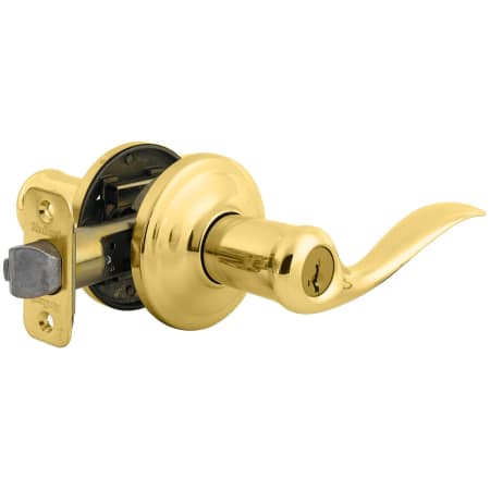 A large image of the Kwikset 740TNL-S Polished Brass