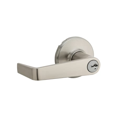 A large image of the Kwikset 756KNLSMT Satin Nickel