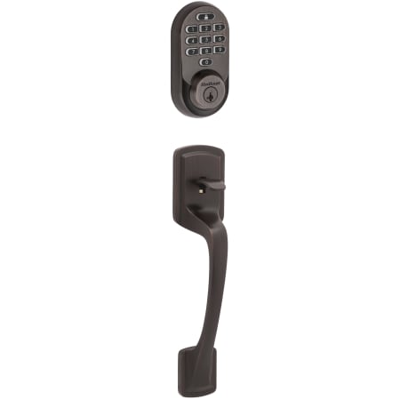 A large image of the Kwikset 814PGH-938WIFIKYPD-S Venetian Bronze
