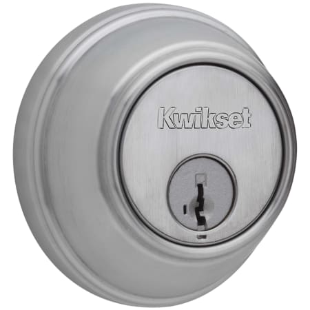 A large image of the Kwikset 817 Satin Chrome